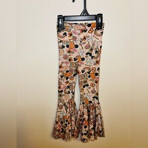 Playful Patterned Kids' Flared Leggings